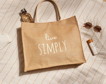 Personalized BURLAP Bridesmaid Tote Bags, Wedding Jute Bag Gifts for Her, Custom Bridal Party Jute Tote Bags, Bachelorette Party Favors Bag
