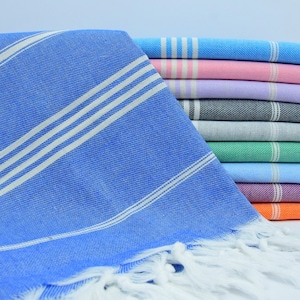 Turkish Beach Towel, 70x40&quot; PERSONALIZED Gift for her, MONOGRAMMED Wedding Gift,Custom Unique Beach Towel,Printing Service,Bachelorette gift