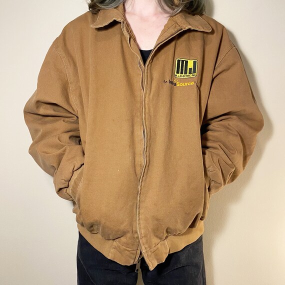 Vintage Tri Mountain Brown Workwear Jacket