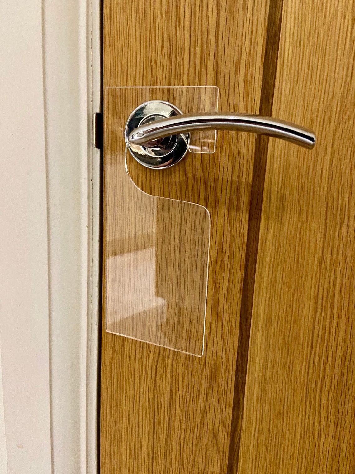 Pack of 3mm Clear Acrylic Perspex Door Hangers / Clothes Etsy