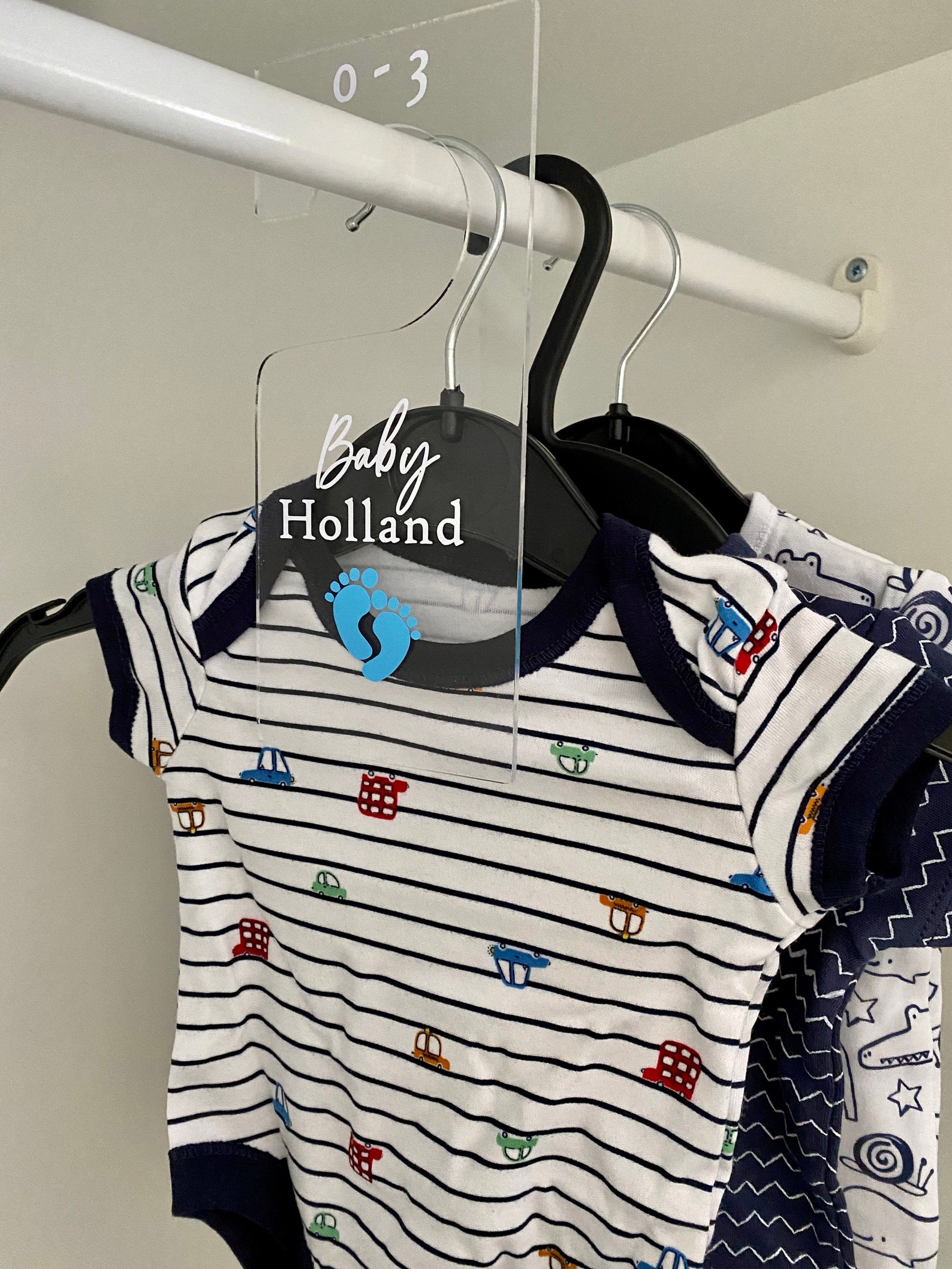 Pack of 3mm Clear Acrylic Perspex Door Hangers / Clothes Etsy