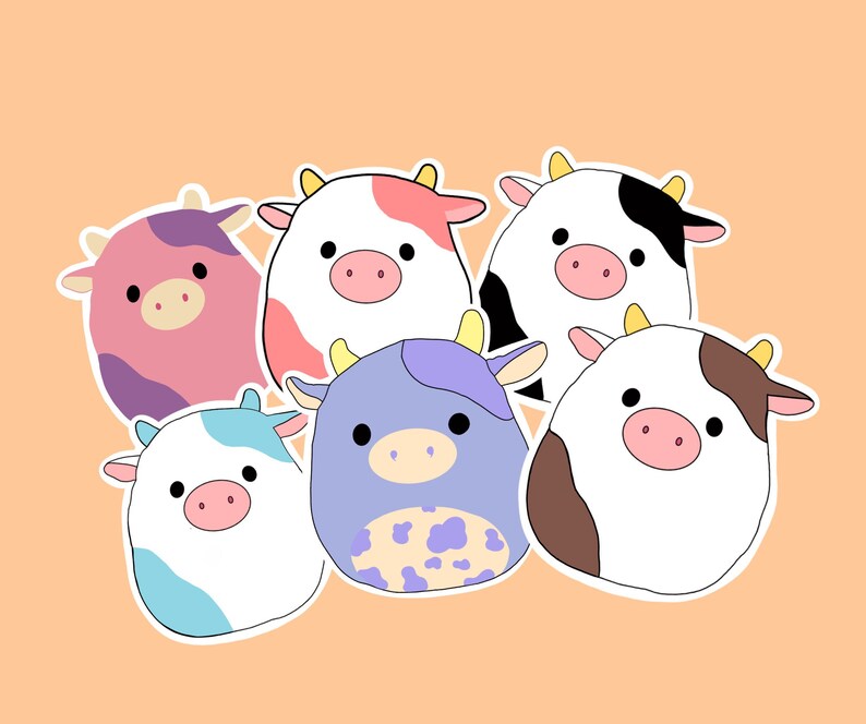 100+ Best Etsy Squishmallow Cow EtsyHunt