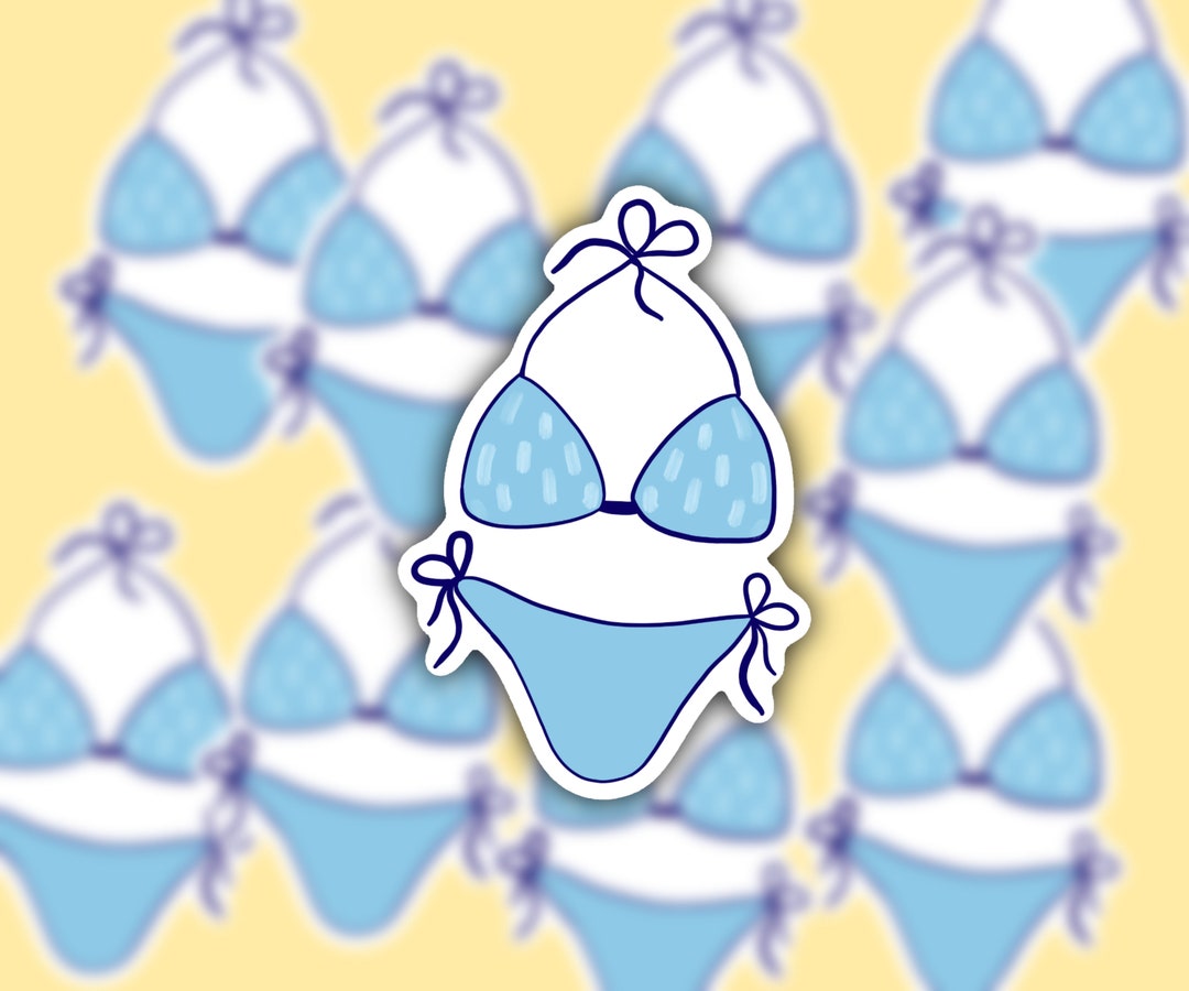 Bikini, Blue, Blue Bikini, Summer, Coastal Aesthetic, Coastal Girl ...