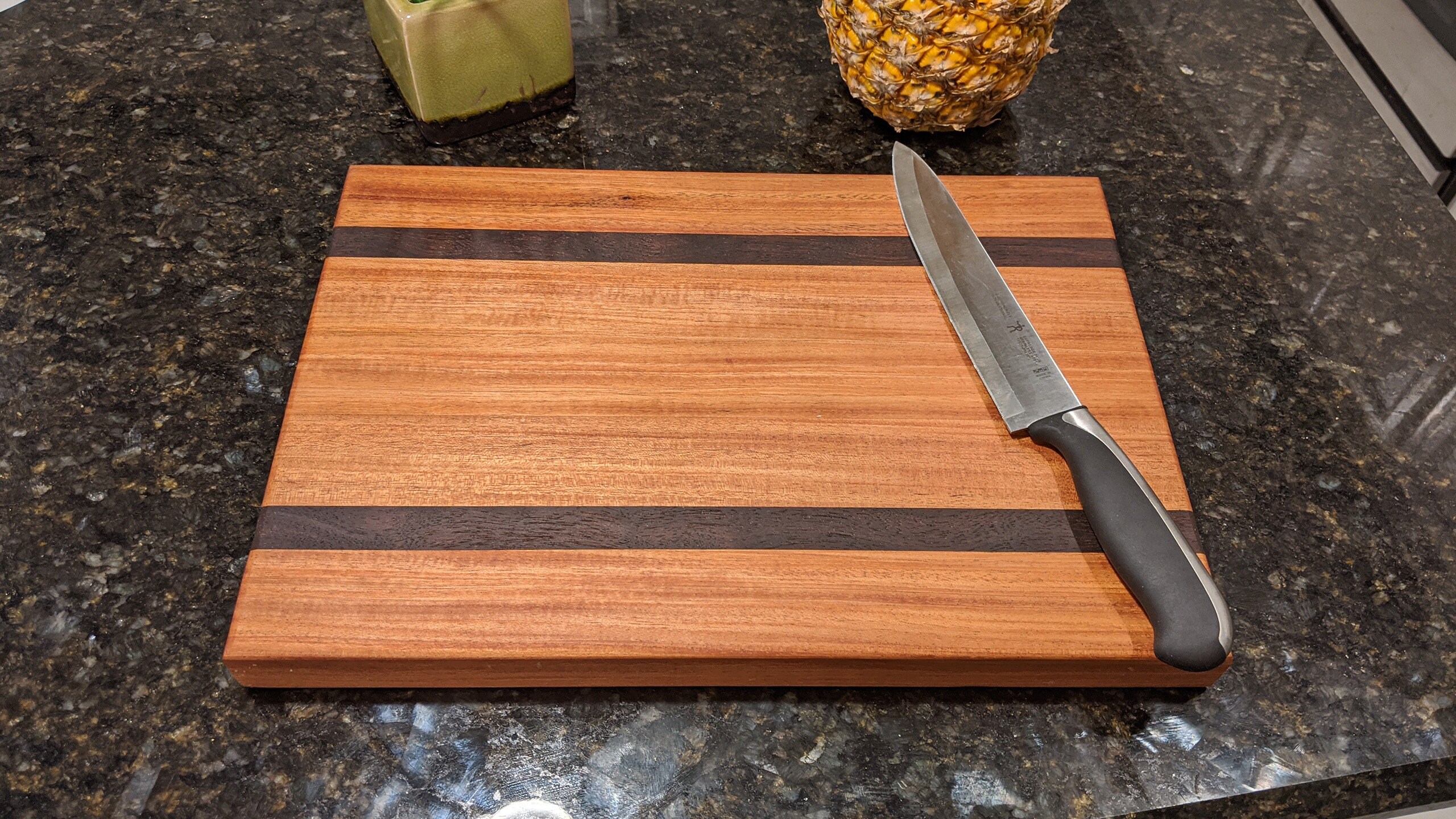 Mahogany and Peruvian Walnut Cutting Board Etsy