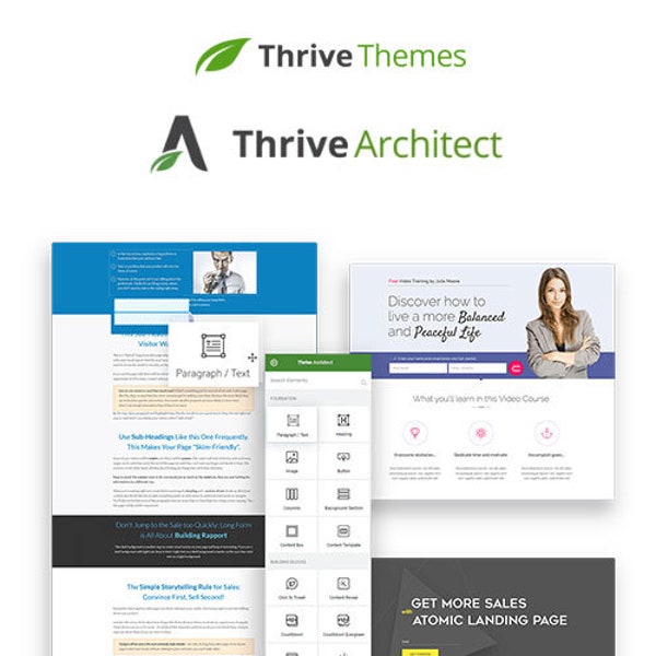 Thrive Architect - wordpress plugin