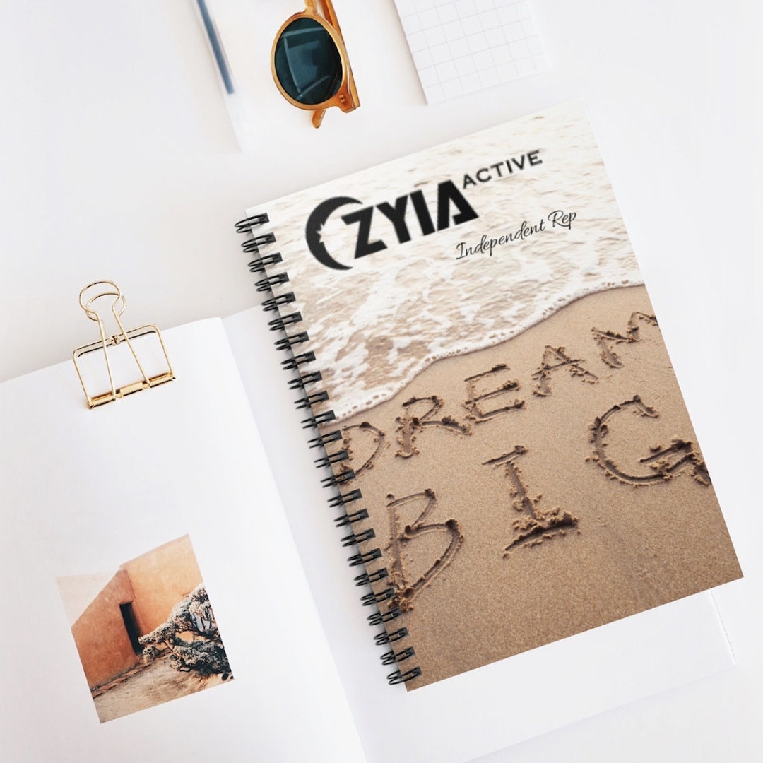 Dream Big Zyia Active Rep Spiral Notebook - Ruled Line - Etsy