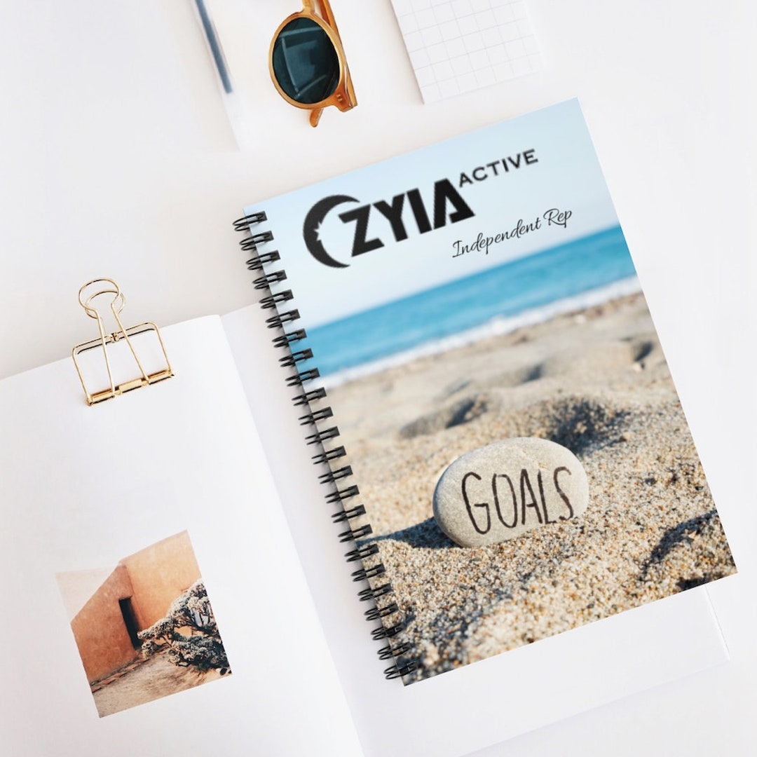 Goals Zyia Active Rep Spiral Notebook - Ruled Line - Etsy