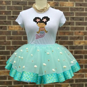 Mermaid with Puffs
