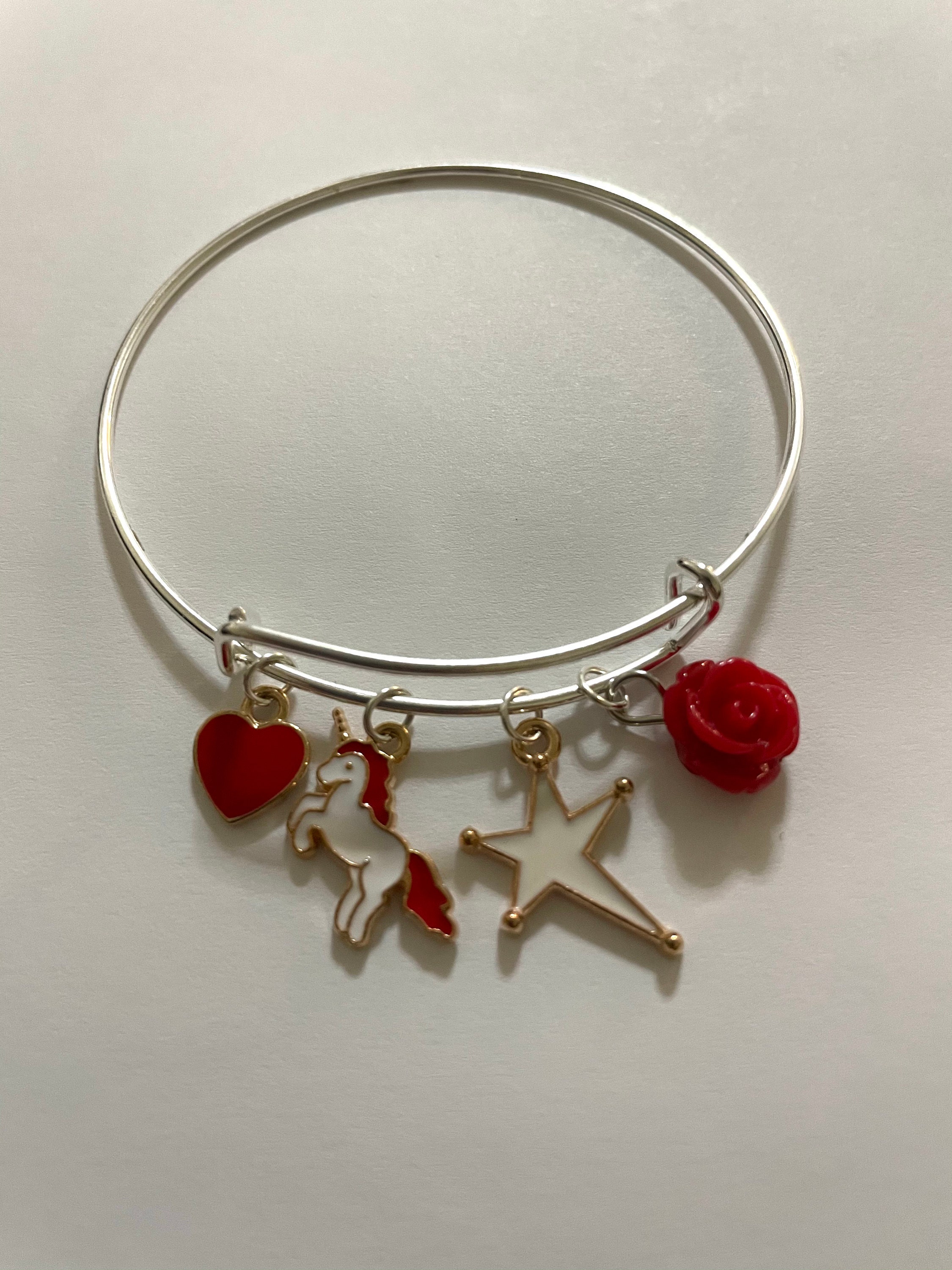 Adjustable Charm Bracelet | Etsy