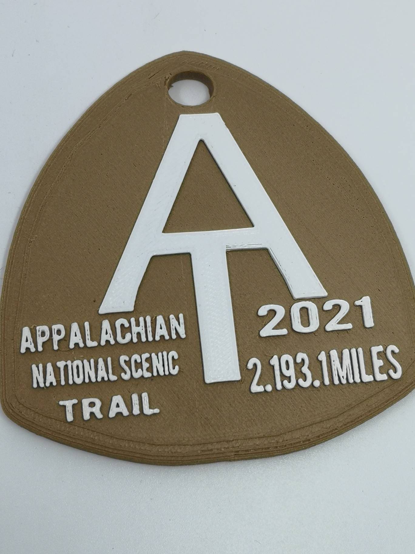 Appalachian Trail 2021 Thru Hiker Hang Tags 3D Printed Etsy