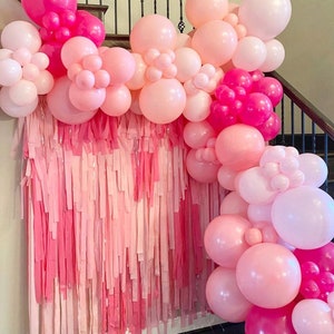 Pink party backdrop/bridal shower party backdrop/pink lover backdrop for birthday parties