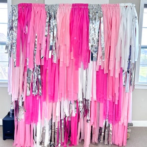 Pink Barbie Party Backdrop for Bridal Shower, Birthday, Bachelorette Party - Etsy