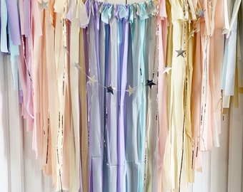 Fringes backdrop fringes/plastic streamers/mothers day streamers