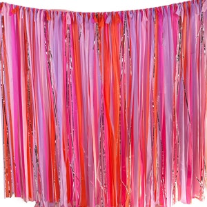 Easter fringes garland for birthday or wedding or baby shower/bridal shower/ peter rabbit theme/backdrop/party banner