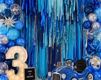 Under the sea backdrop/winter wonderland /frozen/shark/ocean theme/ Hanukkah