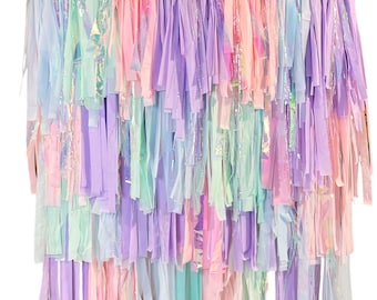 Mermaid/Unicorn/Rainbow/little pony/animal party backdrop/netting party backdrop/wall backdrop for birthday parties