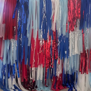 4th of July backdrop/ patriotic party backdrop/USA backdrop for parties/ land of brave