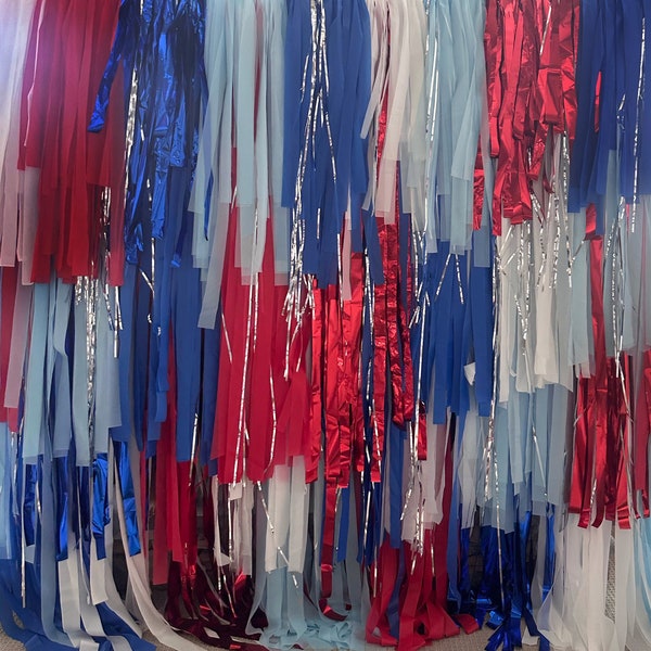 4th of July backdrop/ patriotic party backdrop/USA backdrop for parties/ land of brave