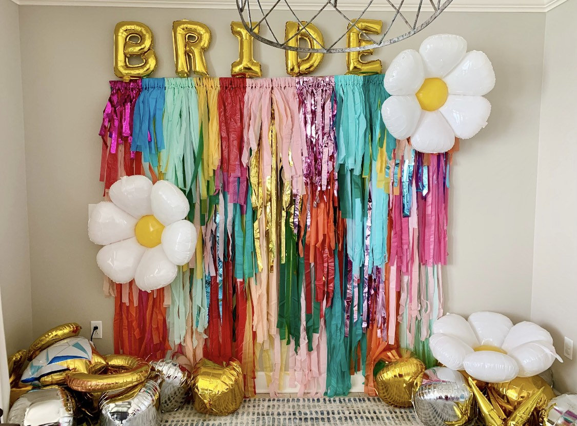 Bright Crepe Paper Streamers Birthday Decor Fringe Backdrop -  Portugal