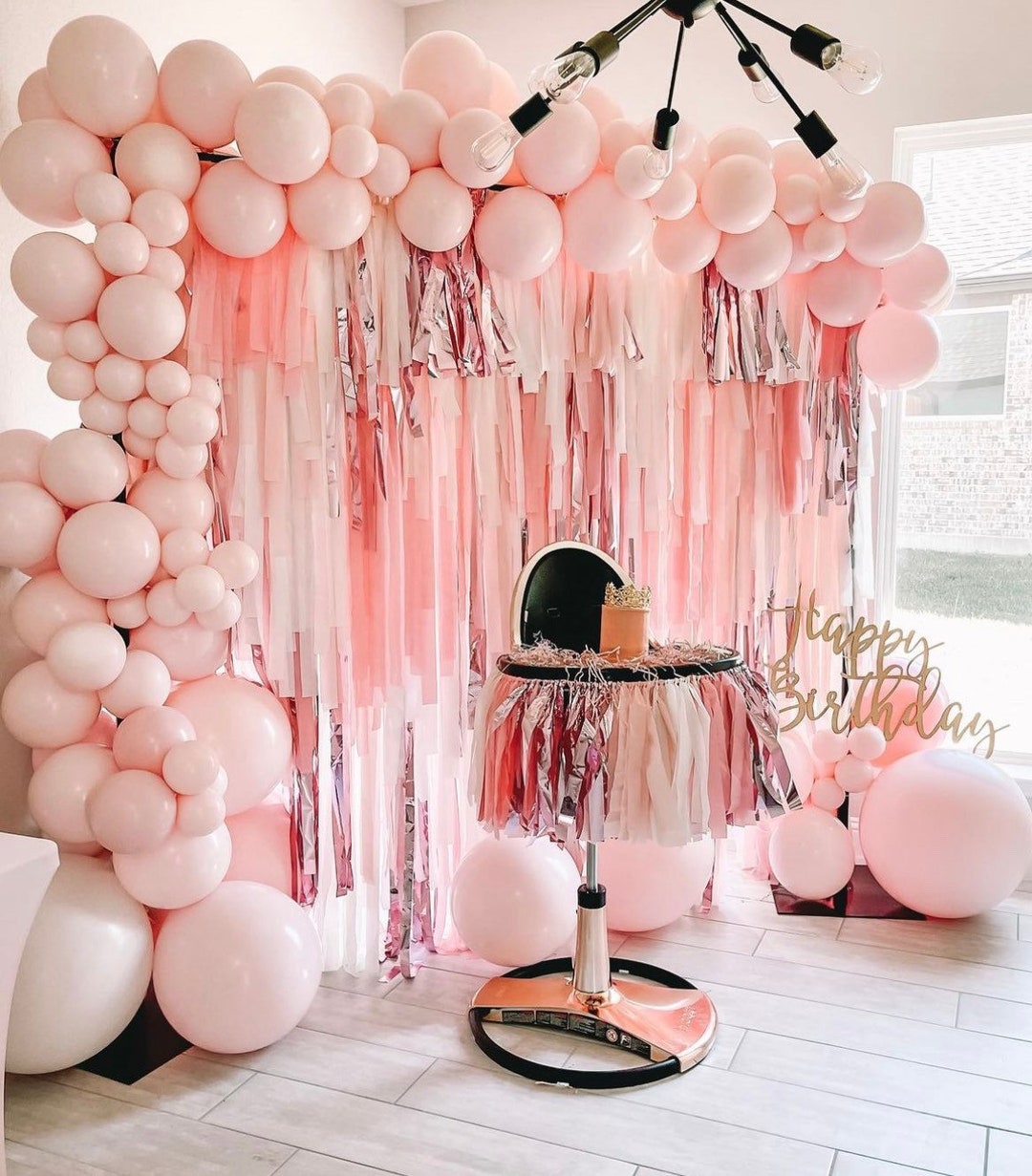 Pink Backdrops for Birthday Party Decorations Palestine