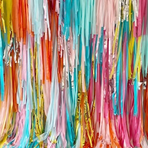 Fun and bright colorful party backdrop/bridal shower party backdrop/backdrop for birthday parties