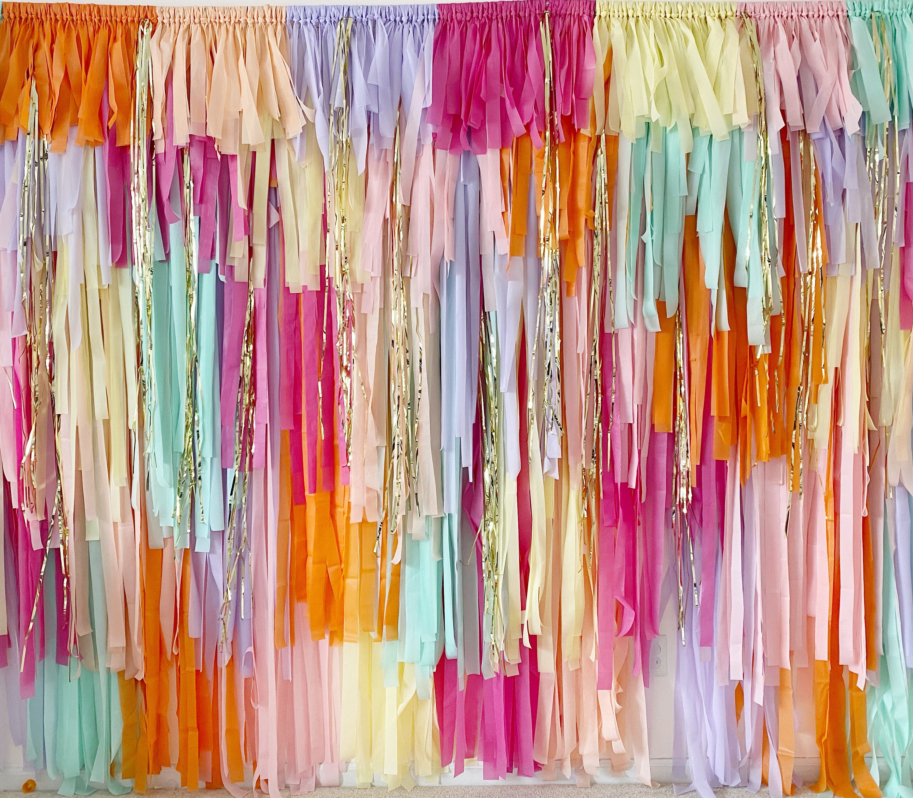 Rainbow/little Pony/animal Party Backdrop/netting Party - Etsy