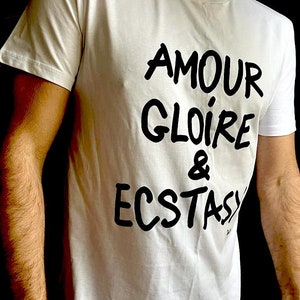 Love, Glory & Ecstasy Organic T-shirt JP Malot Adagp image 2