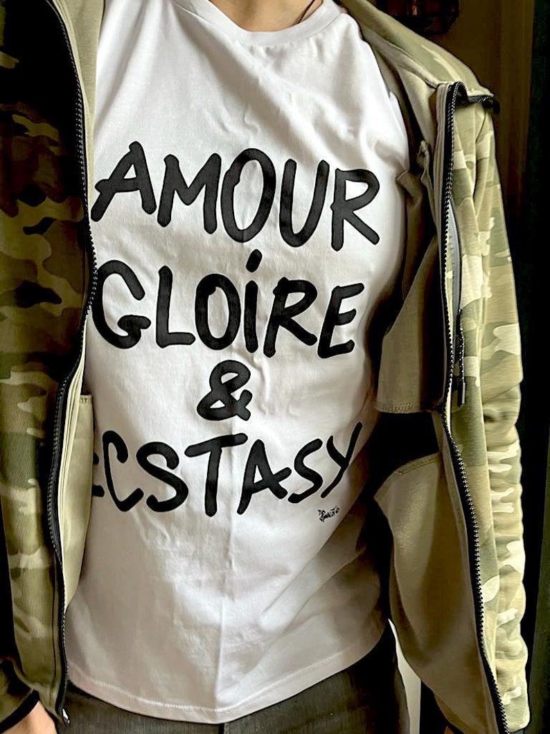 Love, Glory & Ecstasy Organic T-shirt JP Malot Adagp image 3