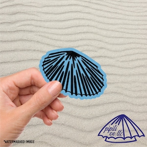 Opihi Sticker - Limpet Sticker - Hawaii Sticker - Sticker for Laptops - Sticker for Tumblers - Sticker for Flasks - Ocean Animal Sticker