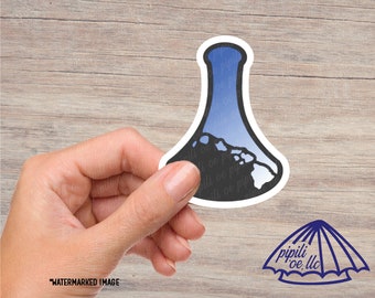Poi Pounder Hawaii Sticker - Hawaii Islands Sticker -  Poi Pounder Sticker - Hawaii Pepili - Sticker for Laptops - Sticker for Tumblers