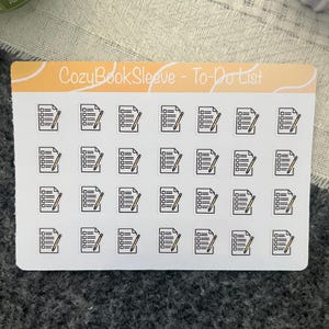 Feuilles d'autocollants pour calendrier, mini liste de tâches, autocollants pour agenda, journal par puces, journal de souvenir, autocollant BUJO