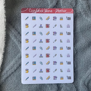 Planner Sticker Icons - Planner Stickers - Bullet Journaling - Journal de souvenir - Sticker BUJO