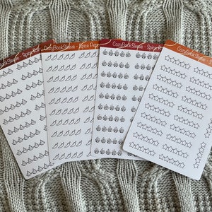 Valutazioni di Bookish Journal Star and Spice - Grandi stelle e piccole stelle - Cinque stelle - Diario di lettura - Adesivo BUJO