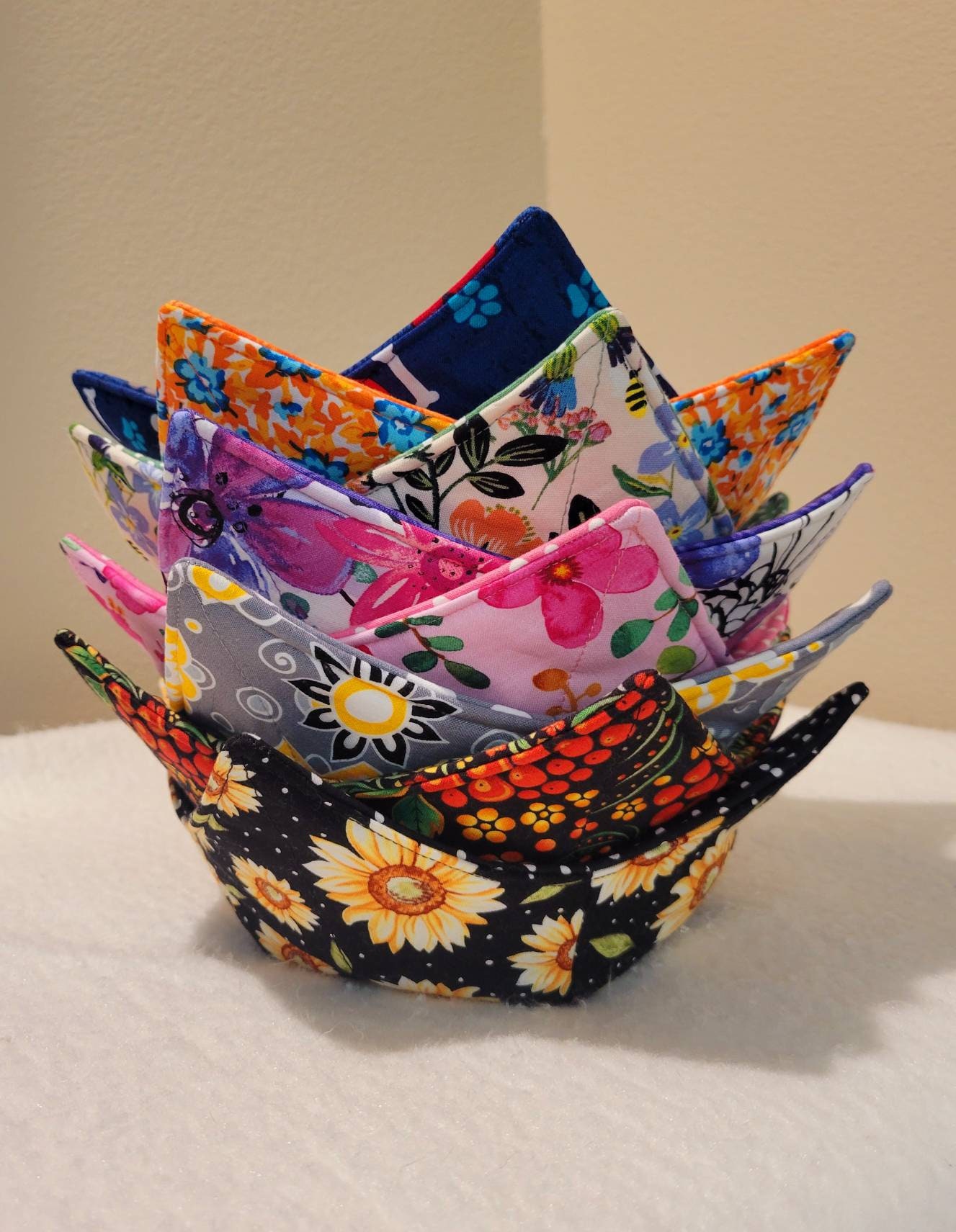 Home & Living Bowl Potholder Cotton Bowl Cozy Bowl Cozy Washable Soup