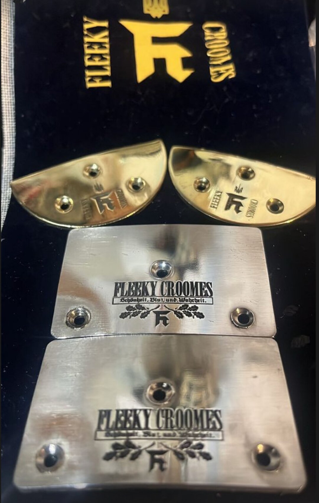 Fleeky Croomes Toe Plates zehenplatte Brass and Stainless. Etsy