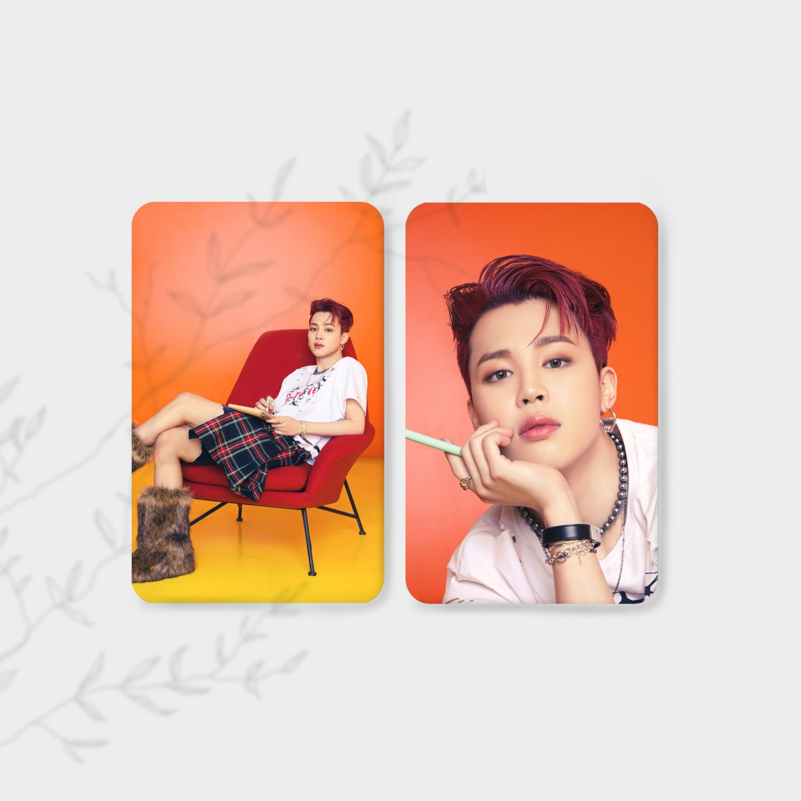 BTS Butter Concept Set 2 Members Set of Two Photocards | Etsy
