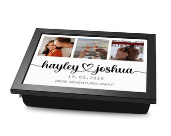 Valentines Day Gift For Him, Personalised Lap Tray, Romantic, Valentines Gift For Her, Unique, Valentines Gift For Boyfriend, Girlfriend