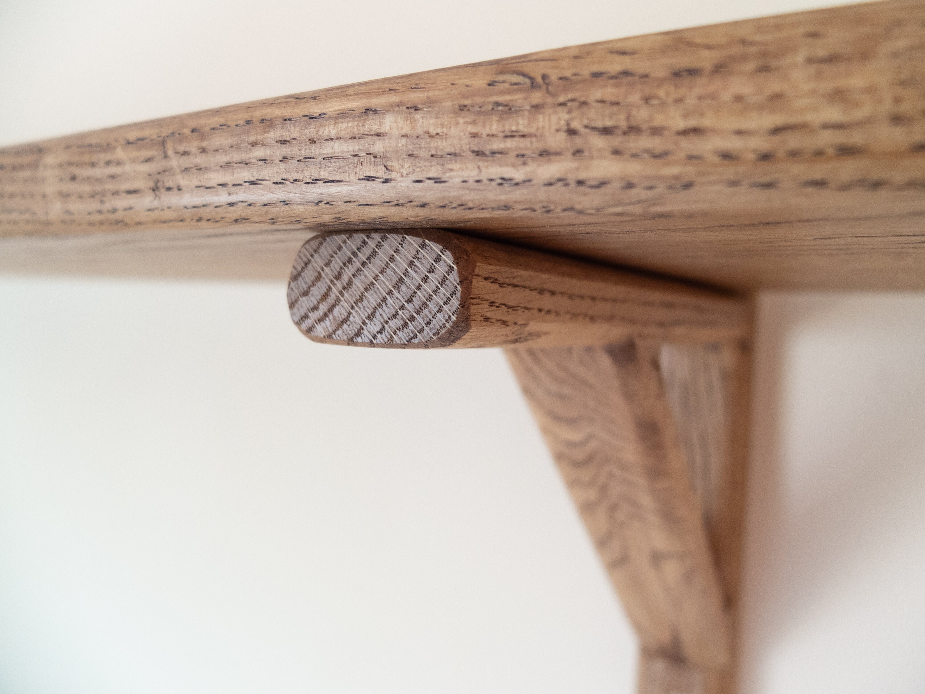 Solid Oak Shelf Oak Shelf Brackets Custom Length Shelving Etsy