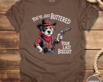 Lustiges Cowgirl T-Shirt, lustiges Haustier-Liebhaber-T-Shirt, Geschenk für Hundeliebhaber, Western-Hundehemd, lustiges Hundegrafik-T-Shirt, Cowboy-Shirt, Cowgirl-T-Stück