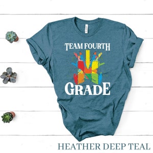 Team 4th Grade Shirt, 4th Grade Shirt, 4th Grade Teacher Shirt, 4th Grade Squad, Back To School Tshirt, Teacher Team Shirts, Teachers Outfit