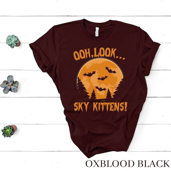 Halloween Bat Shirt, Oh Look Sky Kittens, Stay Spooky Shirt, Halloween Costume, Halloween Party Shirt, Halloween Gift For Bat Lovers