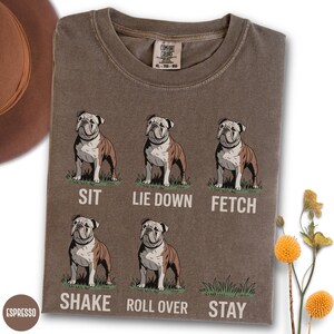 Funny Bulldog Shirt, Bulldog Meme Shirt, Lazy Bulldog Graphic Tee, Dog Lover Gift, Dog Lover Shirt, Gift for Dog Trainers