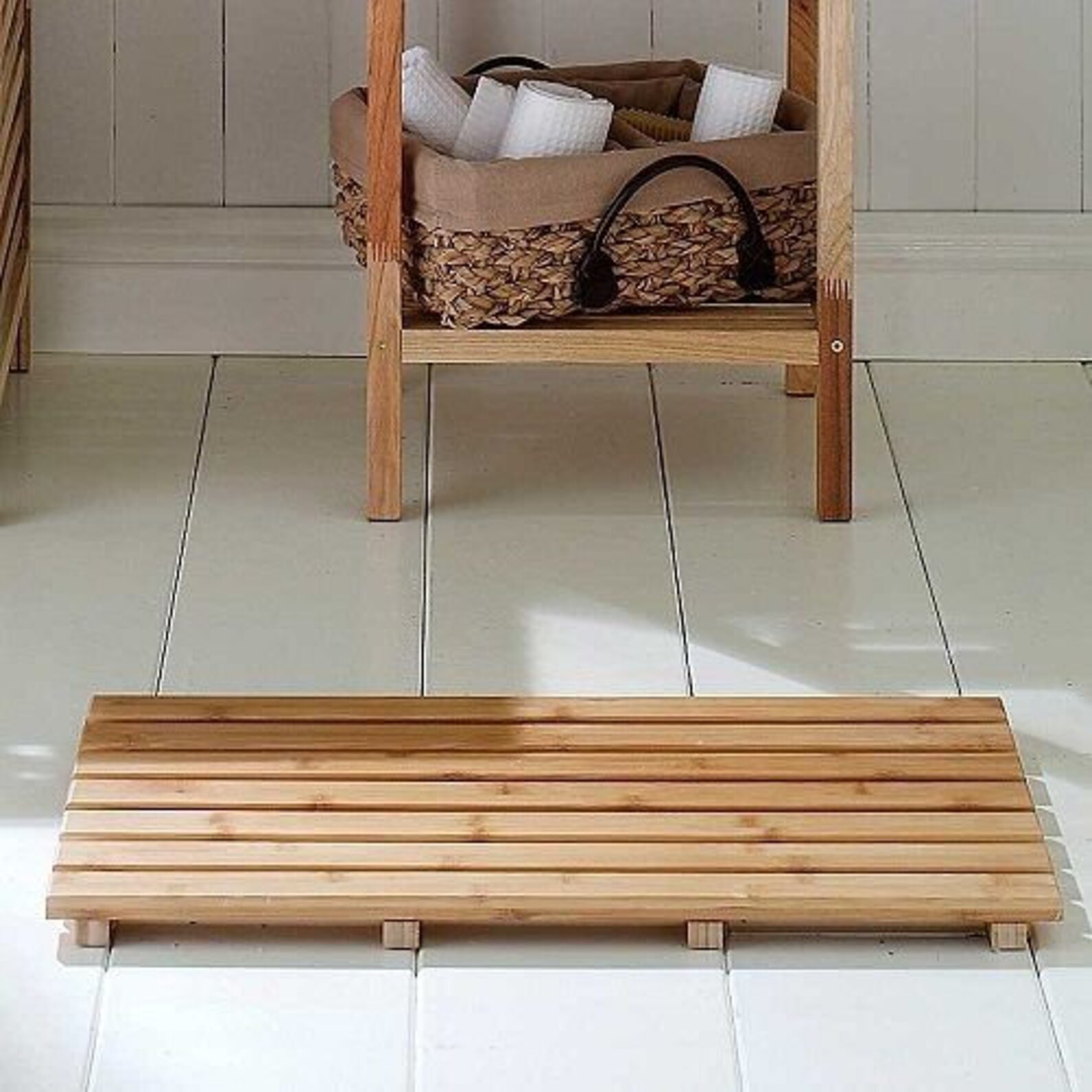 HAMMAM Bath Shower Mat Duckboard NonSlip Large Rectangular Etsy