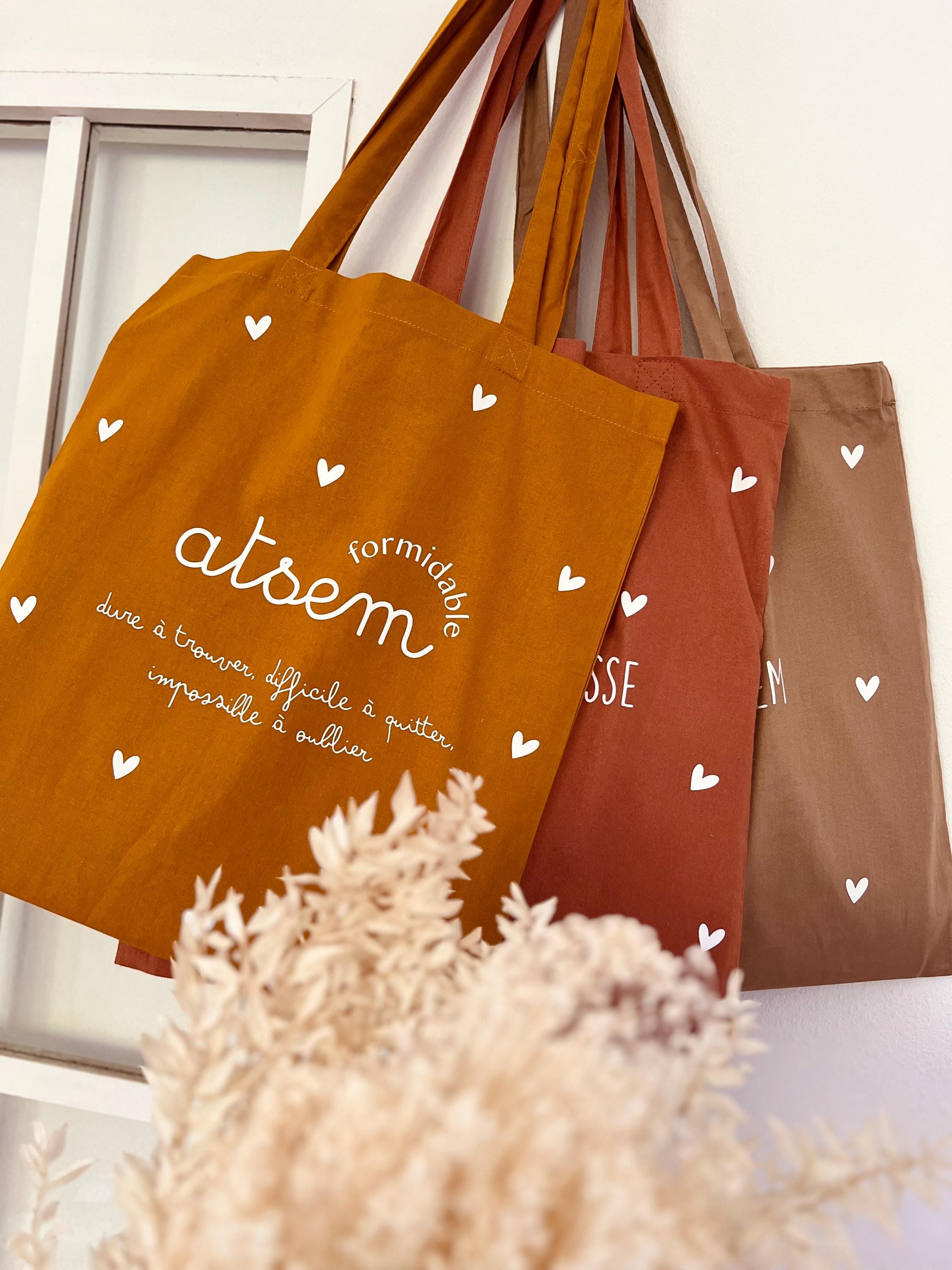 Sac De Plage Yvette Définition – Anses Corde, Coton 100 %, 23 L – Cadeau Femme, Mamie – Fabriqué En Bretagne