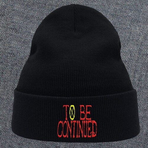 One Piece To Be Continued Manga Anime Beanie Embroidered Etsy