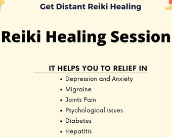 I Will Do a Powerful Distance Reiki Healing Session!