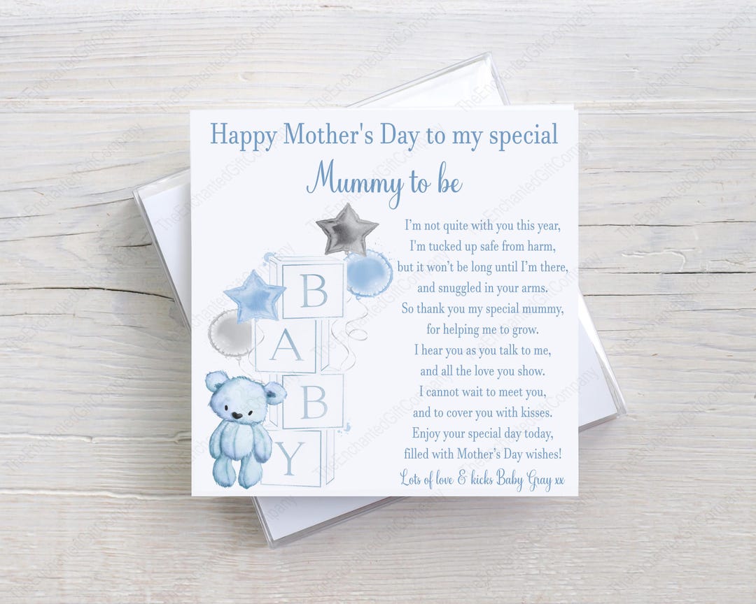 Happy Mother's Day From the Bump Card, New Baby Mummy to Be Mother's ...
