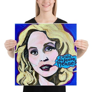 Faye Dunnaway Art Print