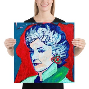 Bea Arthur Art Print Golden Girls Dorothy Zbornack Maude Blanche Devereaux Rose Nyland Sophia Petrillo Betty White Jeffersons