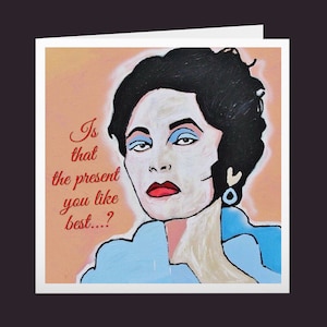 Mamá querida tarjetas de Navidad Conjunto de 10 Faye Dunaway Joan Crawford Sin perchas de alambre No jodas conmigo amigos Pepsi Barbara Por favor Kabuki